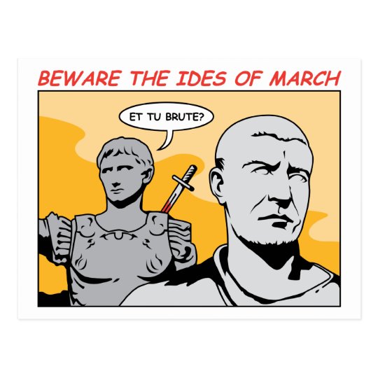 Ides Of March Postcard