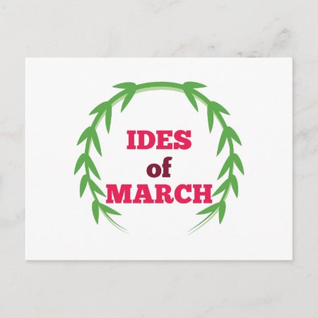 Ides Of March Postcard