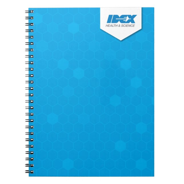 IDEX Health & Science 80 page lined notebook (Front)