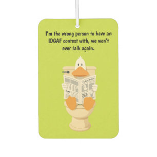 IDGAF AIR FRESHENER