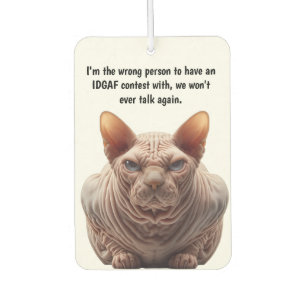 IDGAF AIR FRESHENER