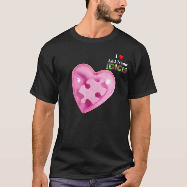 IDIC15 Mens Shirt Pink Heart Customize (Front)