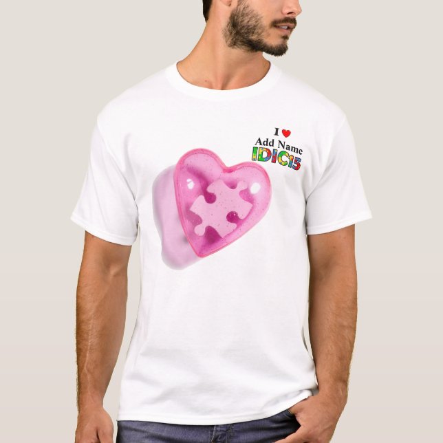 IDIC15 Mens Shirt Pink Puzzle Customize (Front)