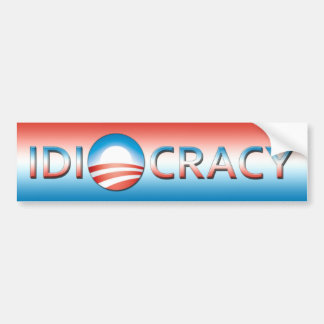 idiocracy bumper sticker