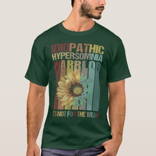 Idiopathic hypersomnia warrior IH support T_Shirt