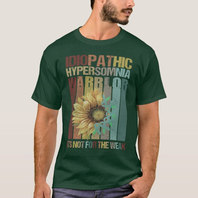 Idiopathic hypersomnia warrior, IH support T-Shirt (Front)