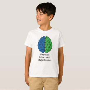 Idiopathic Intracranial Hypertension Brain T-Shirt