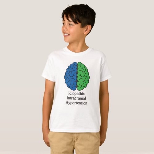 Idiopathic Intracranial Hypertension Brain T_Shirt