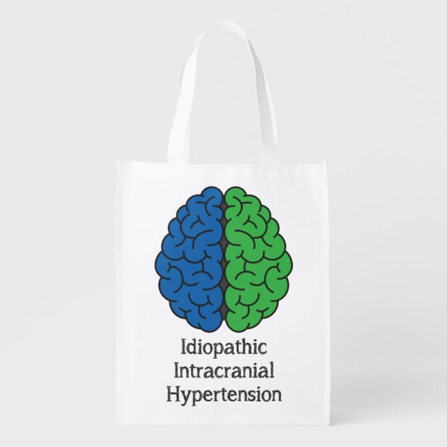 Idiopathic Intracranial Hypertension Brain Tote (Front)