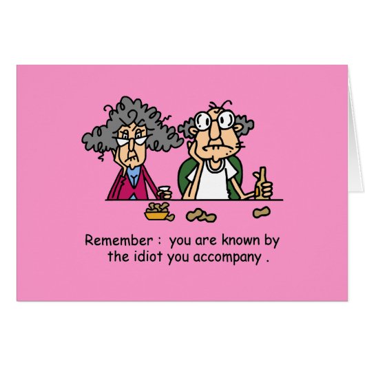Idiot Company Cards (Front Horizontal)