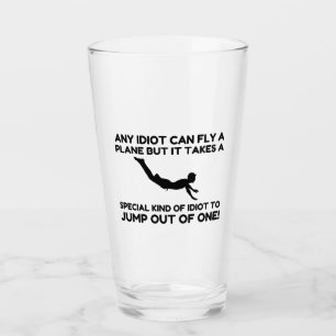 IDIOT SKYDIVING GLASS