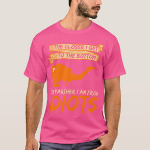 Idiots Wet Suit Fins Snorkeling Scuba Diving T-Shirt