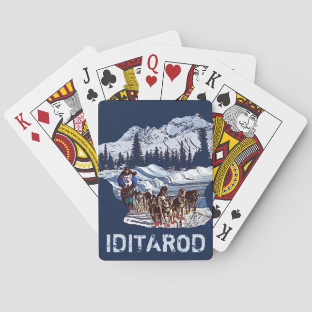 IDITAROD POKER CARDS (Back)