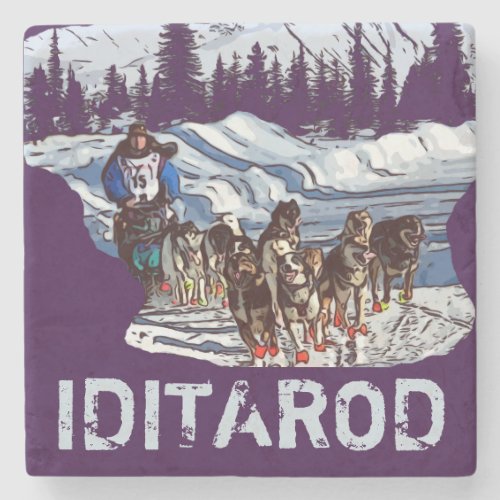 IDITAROD STONE COASTER