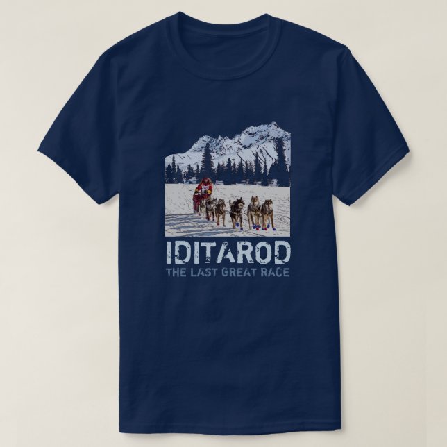 IDITAROD T-Shirt (Design Front)