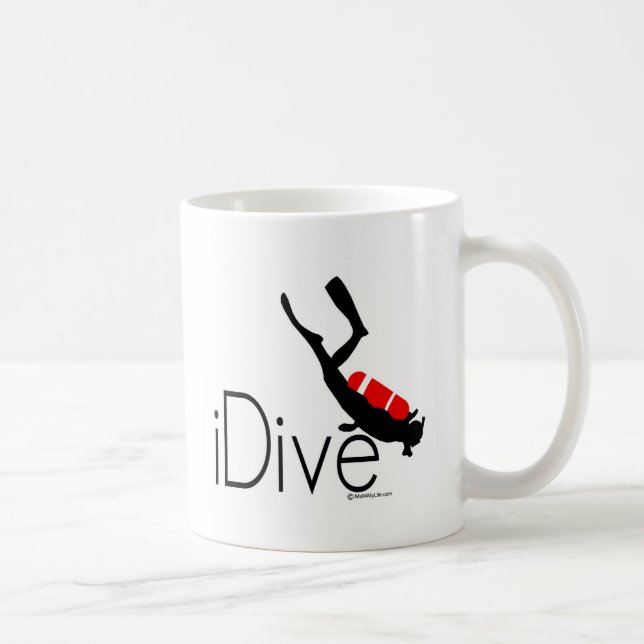 idive coffee mug (Right)