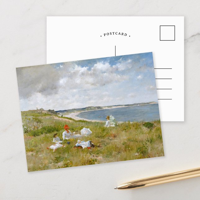 Idle Hours | William Merritt Chase Postcard (Creator Uploaded)