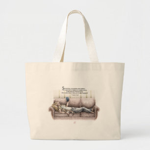 Idle Moment Large Tote Bag