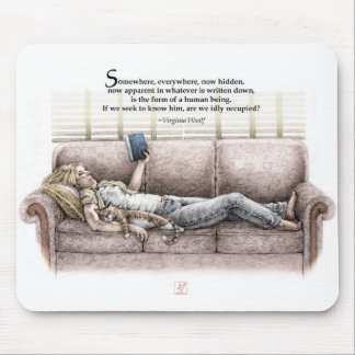 Idle Moment Mouse Pad
