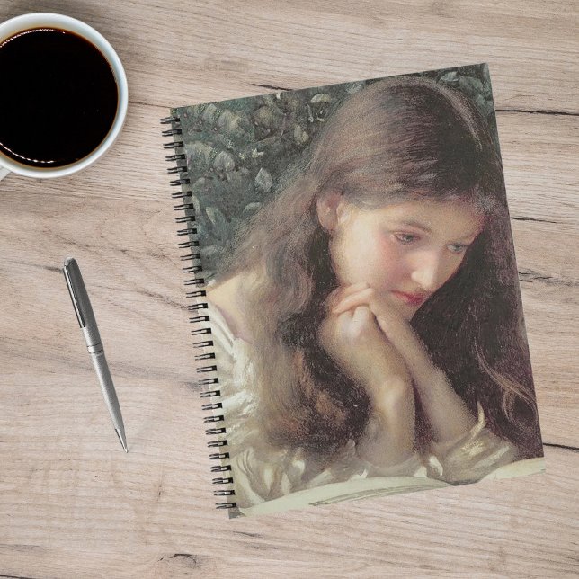 Idle Tears by Edward Robert Hughes Notebook (Creator Uploaded)
