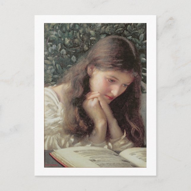 Idle Tears (w/c on paper) Postcard (Front)