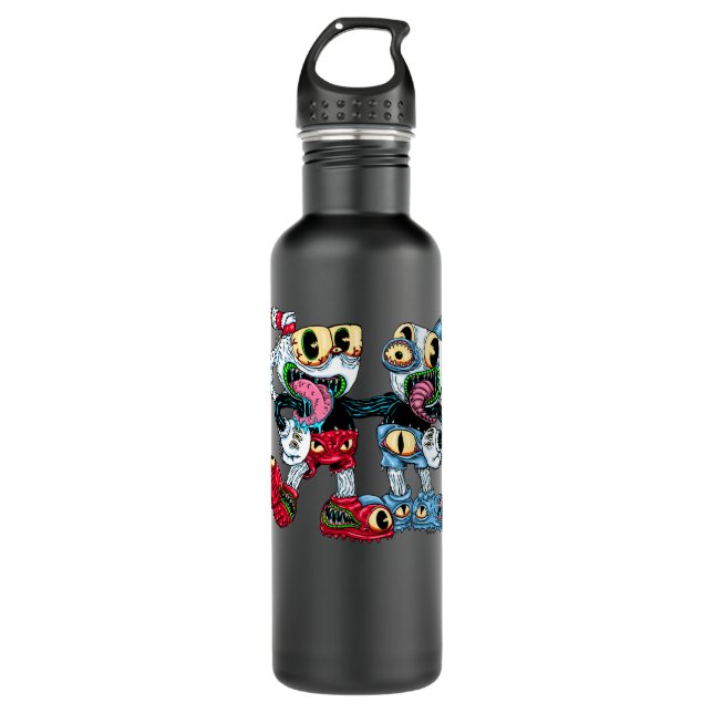 Idol Gifts Fot You Game Cuphead Run And Shoot Gift Stainless Steel Water Bottle (Front)