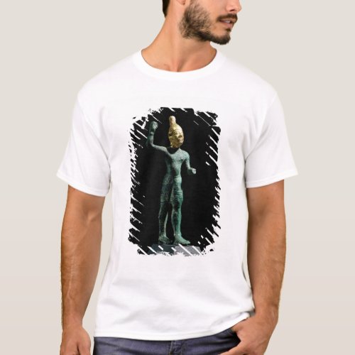 Idol of the storm god Baal from Syria Bronze Age T_Shirt