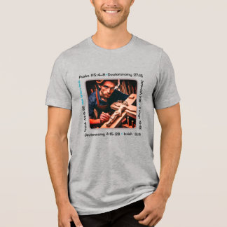 Idolatry 001 T-Shirt Tri-Blend Shirt