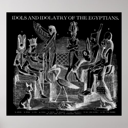 IDOLS of the ANCIENT EGYPTIANS Poster
