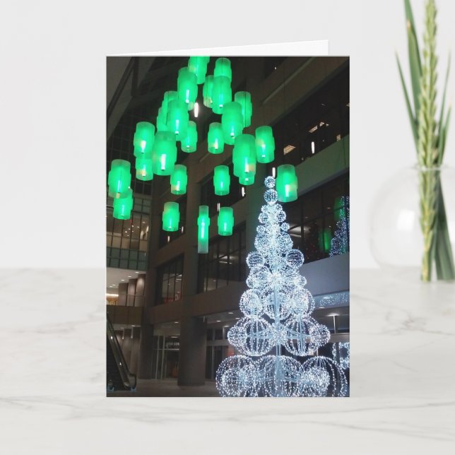 "IDS Center Christmas Decorations" Christmas Card (Front)