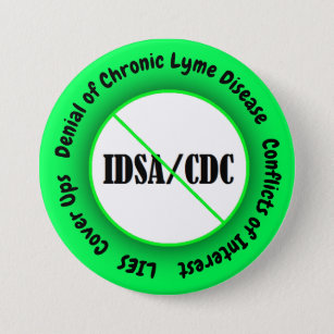 IDSA Conflict of Interest Button Lyme Disease
