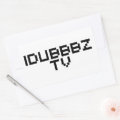 iDubbbz TV Rectangular Sticker | Zazzle