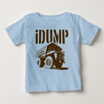 Idump (crisp) Baby T-shirt by DeluxeWear at Zazzle