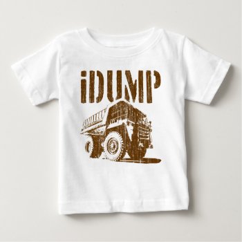 Idump (vintage) Baby T-shirt by DeluxeWear at Zazzle