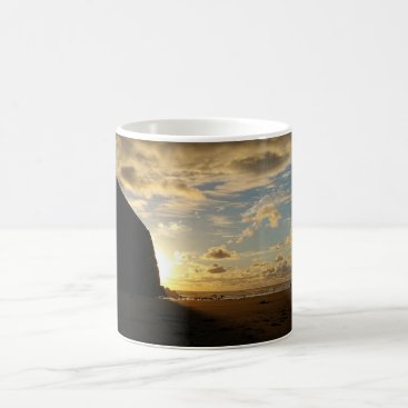Idyllic day at Haystack Rock, Cannon Beach, Oregon Coffee Mug Idyllic day at Haystack Rock, Cannon Beach, Oregon Coffee Mug