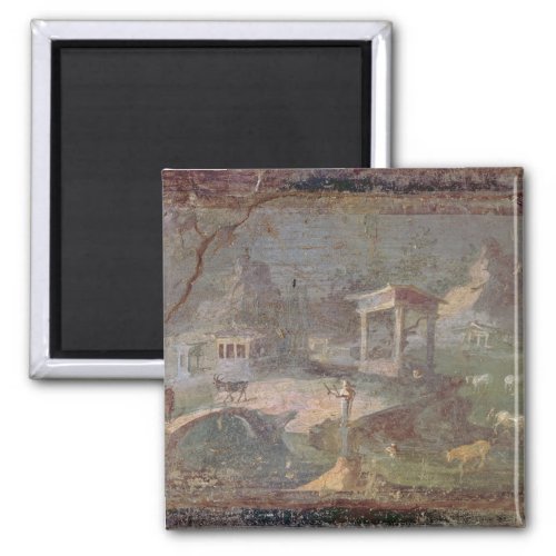 Idyllic Landscape from Herculaneum Magnet