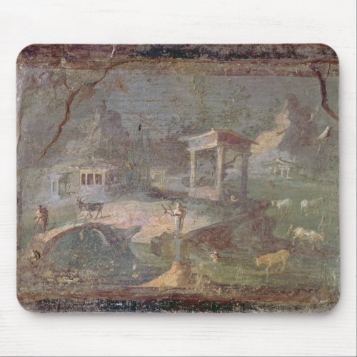 Idyllic Landscape from Herculaneum Mouse Pad