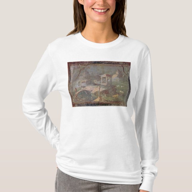Idyllic Landscape, from Herculaneum, T-Shirt (Front)