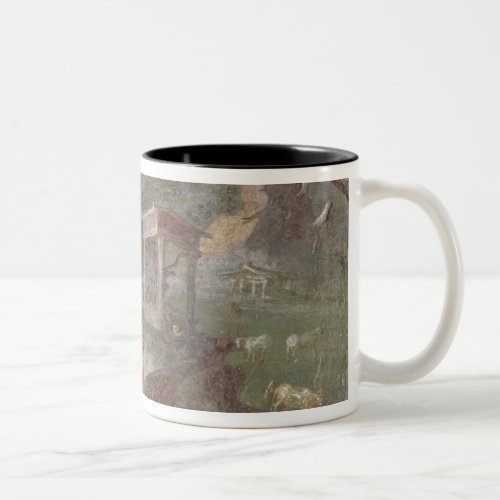 Idyllic Landscape from Herculaneum Two_Tone Coffee Mug