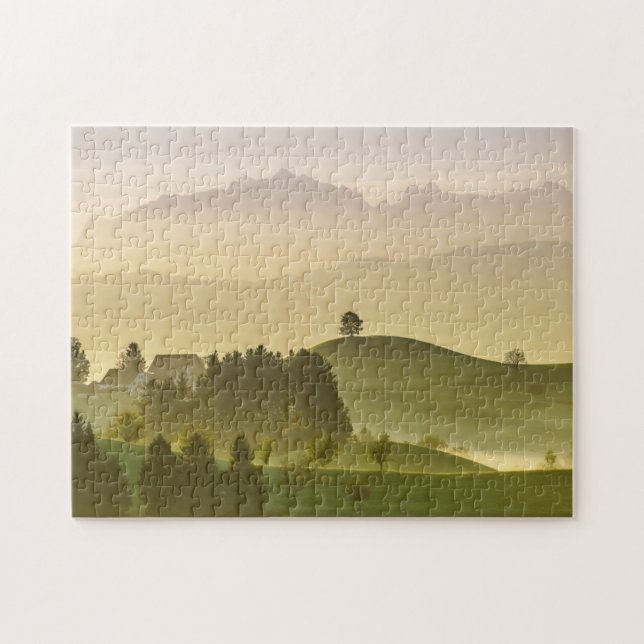 Idyllic Landscape | Switzerland, Säntis Jigsaw Puzzle (Horizontal)