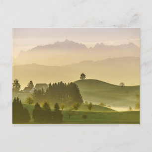 Idyllic Landscape Switzerland, Säntis Postcard