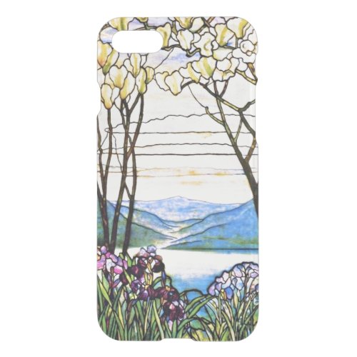 Idyllic Landscape Tiffany Stained Glass iPhone SE87 Case