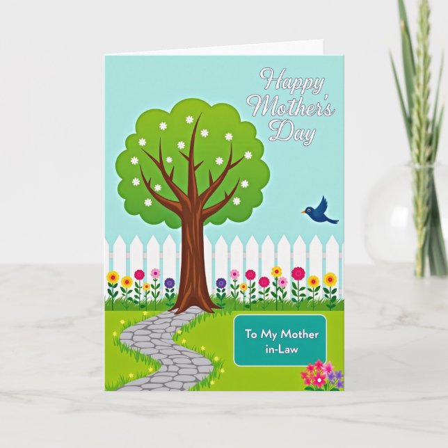 Idyllic Mother In Law Card (Front)