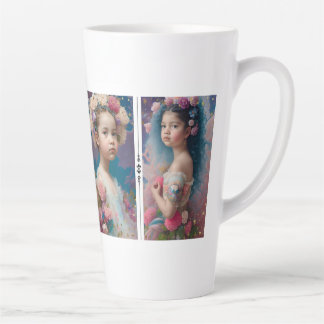 Idyllic Pastel Gossamer Girls 006 Latte Mug