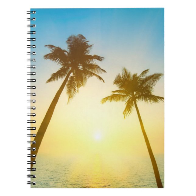 Idyllic Tropical Heaven Notebook (Front)