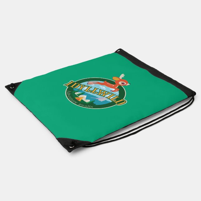 Idyllwild Adventure Awaits  Drawstring Bag (Side)