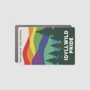 Idyllwild Pride Car Magnet