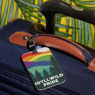 Idyllwild Pride Luggage Tag
