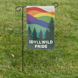 Idyllwild Pride Outdoor Garden Flag