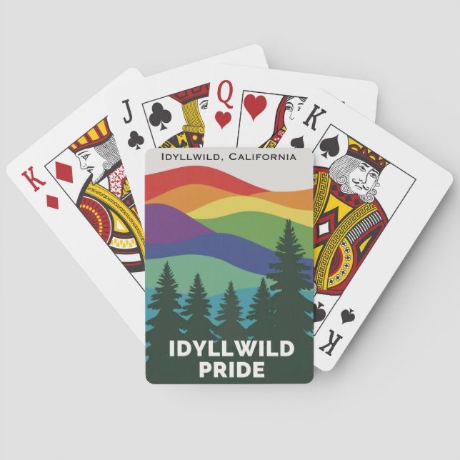 Idyllwild Pride Playing Cards (Back)